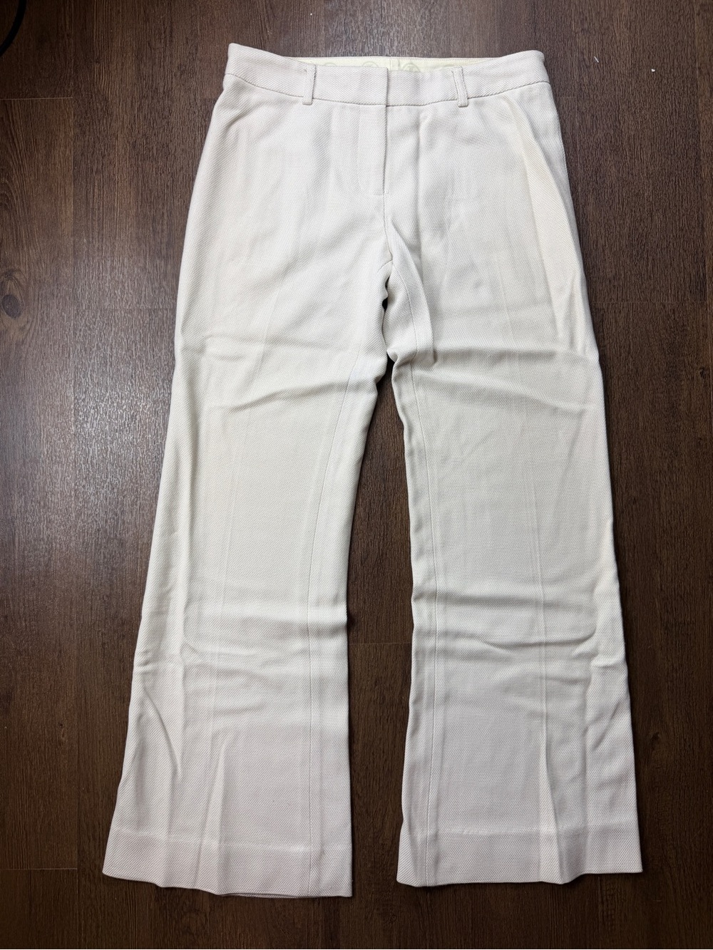 Vtg Tory Burch Silk Low Rise tweed Pants